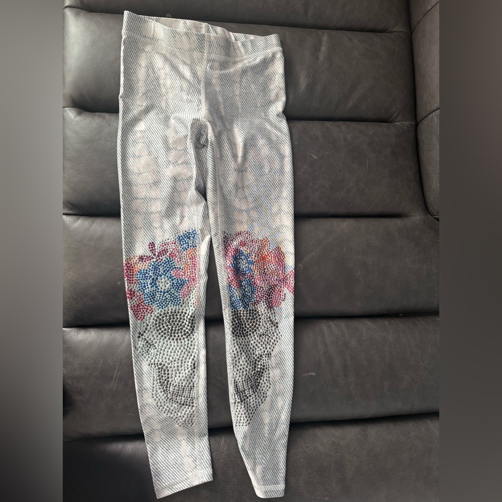 Terez Women’s Leggings with Floral Accents